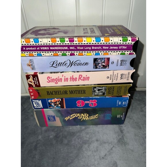 Little Women, The Sound of Music + more Vintage Rare VHS collection lot - Picture 2 of 8